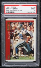 1997 Topps Minted in Canton Emmitt Smith #220 PSA 9 MINT HOF 0ae