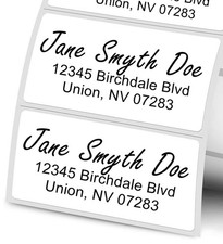 240 Custom Address Labels Stickers for invitations, letters, and school supplies