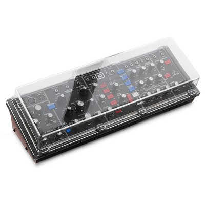 Decksaver - Behringer Model-D, Wasp Deluxe, Cat, Solina (Soft Fit) Smoked Clear