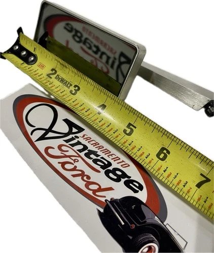 Small 4” Aluminum Hot Rod Exterior Mirror Peep Tinted USA