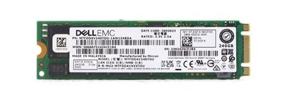 Dell EMC MTFDDAV240TDU 240GB 6Gb/s M.2 2280 MLC SATA III SSD Dell P/N: 0T2GFX