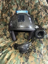 BONEHEAD COMPOSITES Skydiving Flight Helmet Carbon Fiber