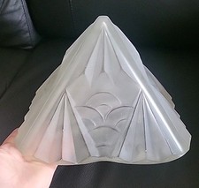 Degué  lampe Ou Lustre en verre moulé à la presse  Art Deco 1930
