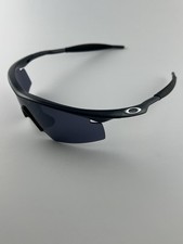 Oakley M Frame Smoke Grey Black Iridium Strike Lens Silver Icons 09-612 RARE