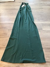 Zalalus Women's Sexy One Shoulder Bodycon Formal Dress Summer Cutout Ruched Sz S