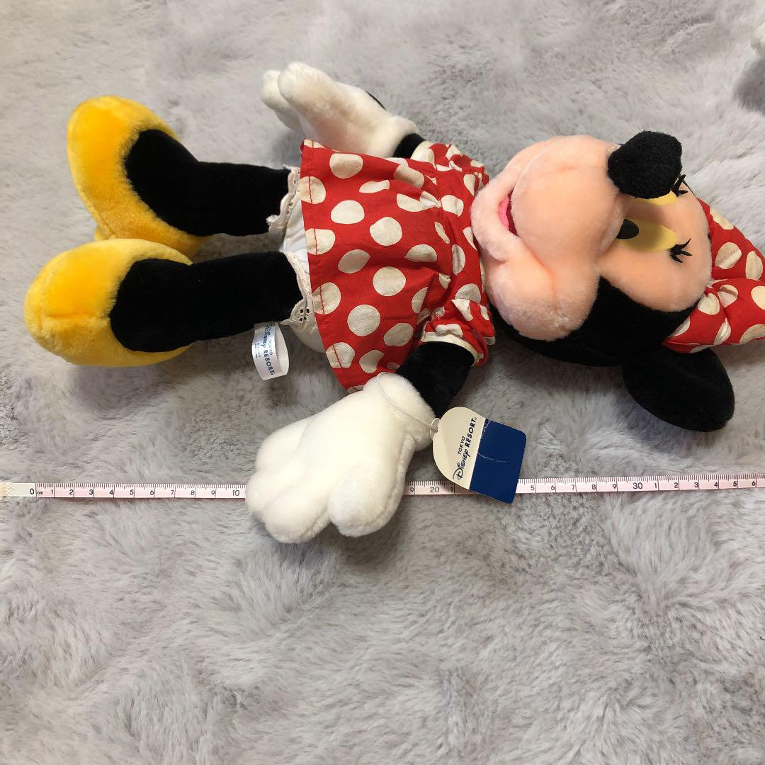 Disney Plush Doll Mickey Mouse Minnie Showa Retro | eBay
