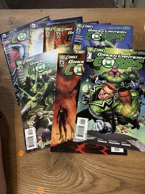 Green Lantern Corps #1-8 - DC Comics - 2011  - Run