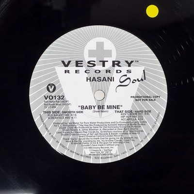 HASANI BABY BE MINE VESTRY VO132 US VINYL 12