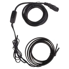 3-Gear Motorcycles Heated Hand Grips Waterproof Thermal Handlebar Heater Warmer