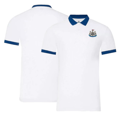 Newcastle United Herren Poloshirt (Größe S) Castore Football Polo Top - Neu