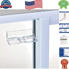 2-Pack Child Proof Sliding Door Locks with Key Unlock for Enhanced Security