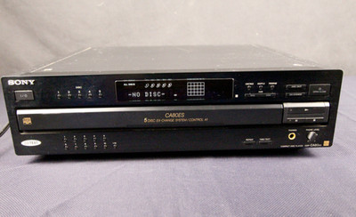 Sony CDP-CA80ES 5-Disc Carousel CD Player | ES Series | Excellent