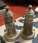 Vintage Reed & Barton 168 Weighted Sterling Silver Salt & Pepper Shakers