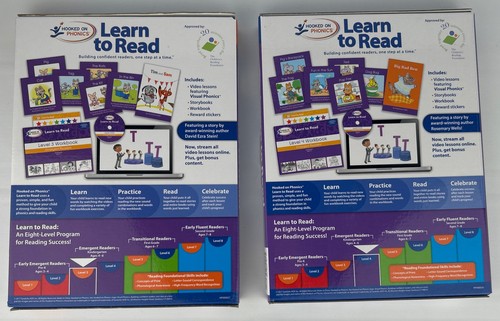 Hooked on Phonics Learn to Read - Levels 3&4 Complete : Emergent Readers... - Picture 4 of 6