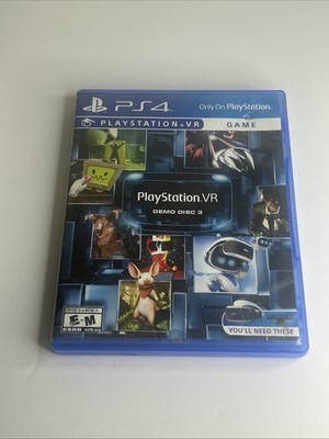 PlayStation VR Demo Disc 3 for PS4 PlayStation 4