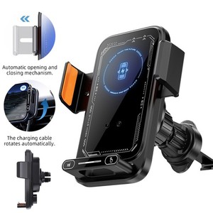 Fast Charging Wireless Charger Car Mount Air Vent Phone Holder For Cell Phone