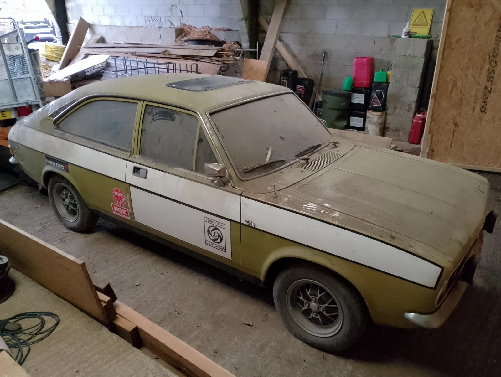 1972 Morris Marina Coupe Tc Rally Car