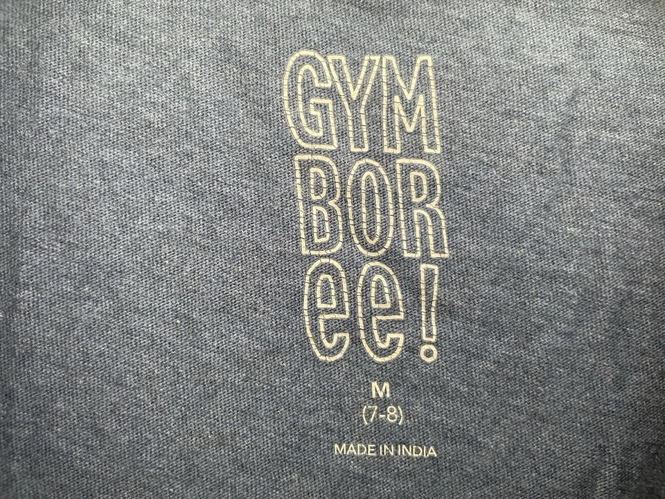 Camiseta Gymboree Niños Niño Niña El Futuro Está En Nuestras Manos 100% Algodón Azul M 7-8 Foto 2 de 4