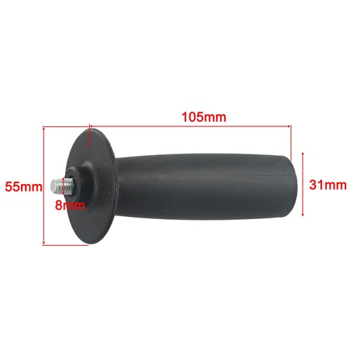 8/10mm Thread Auxiliary Side Handle Fit Angle Grinder 9523NB Black M8/M10 Replac - Bild 3 von 36