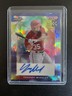 2023 Leaf Vivid #BA-YM1 Yohandy Morales Base Auto Crystal Navy Blue #/7
