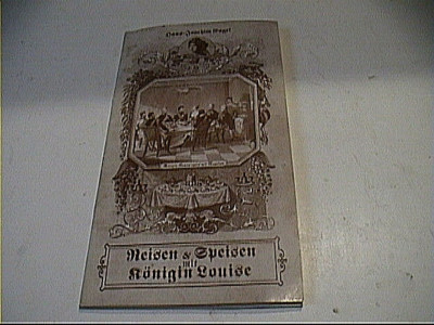 speisekarte reisen&speisen mit königin louise