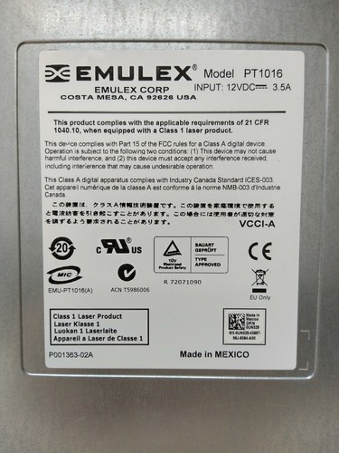 Emulex Dell 16 Port 4GB PT1016 UN328 *Missing Orange Cover* - Picture 10 of 10