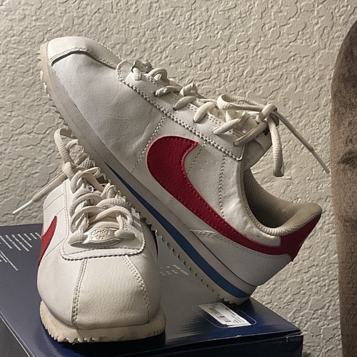 Sneakers Nike Cortez, taglia 5,5 donna, con rosso, scarpe film Forrest Gump - Foto 22 di 24