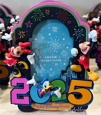 Walt Disney World Parks 2025 Mickey Minnie Mouse Donald Photo