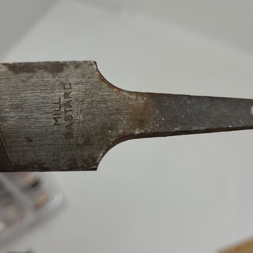 Knife Making File Vintage Nicholson USA 15"  Mill Bastard  Used Homestead  - Picture 4 of 5