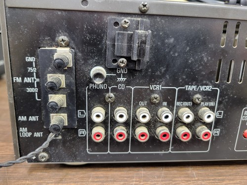 VINTAGE Technics SA-GX130 AM/FM Audio Video Control Stereo Receiver Japan Made!! - Picture 9 of 12