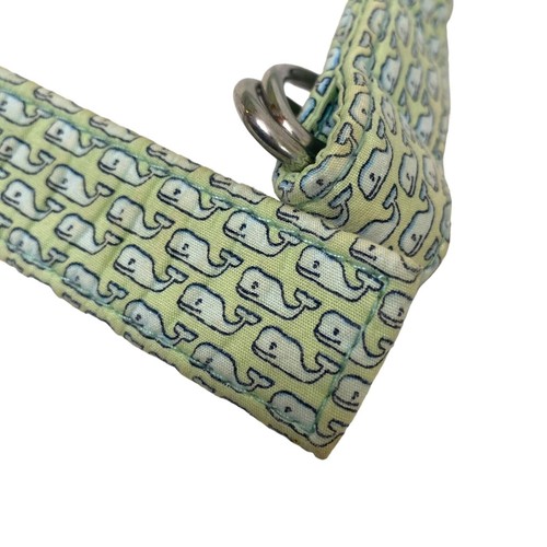 VINEYARD VINES Kids Belt Size Large Whale Mint Green Print Adjustable D-ring - Picture 7 of 7