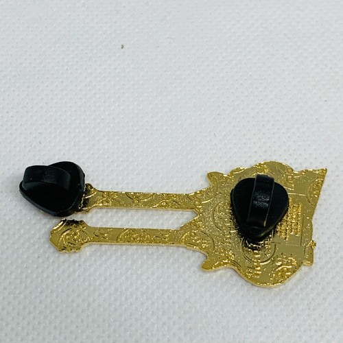 Hard Rock Cafe Double Neck Guitar Pin w/ Canadian Flag #11135 - Picture 2 of 2
