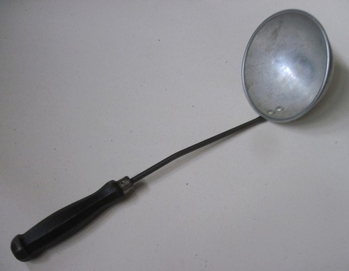 FOLEY black wood handle LADLE - 第 1/4 張圖片