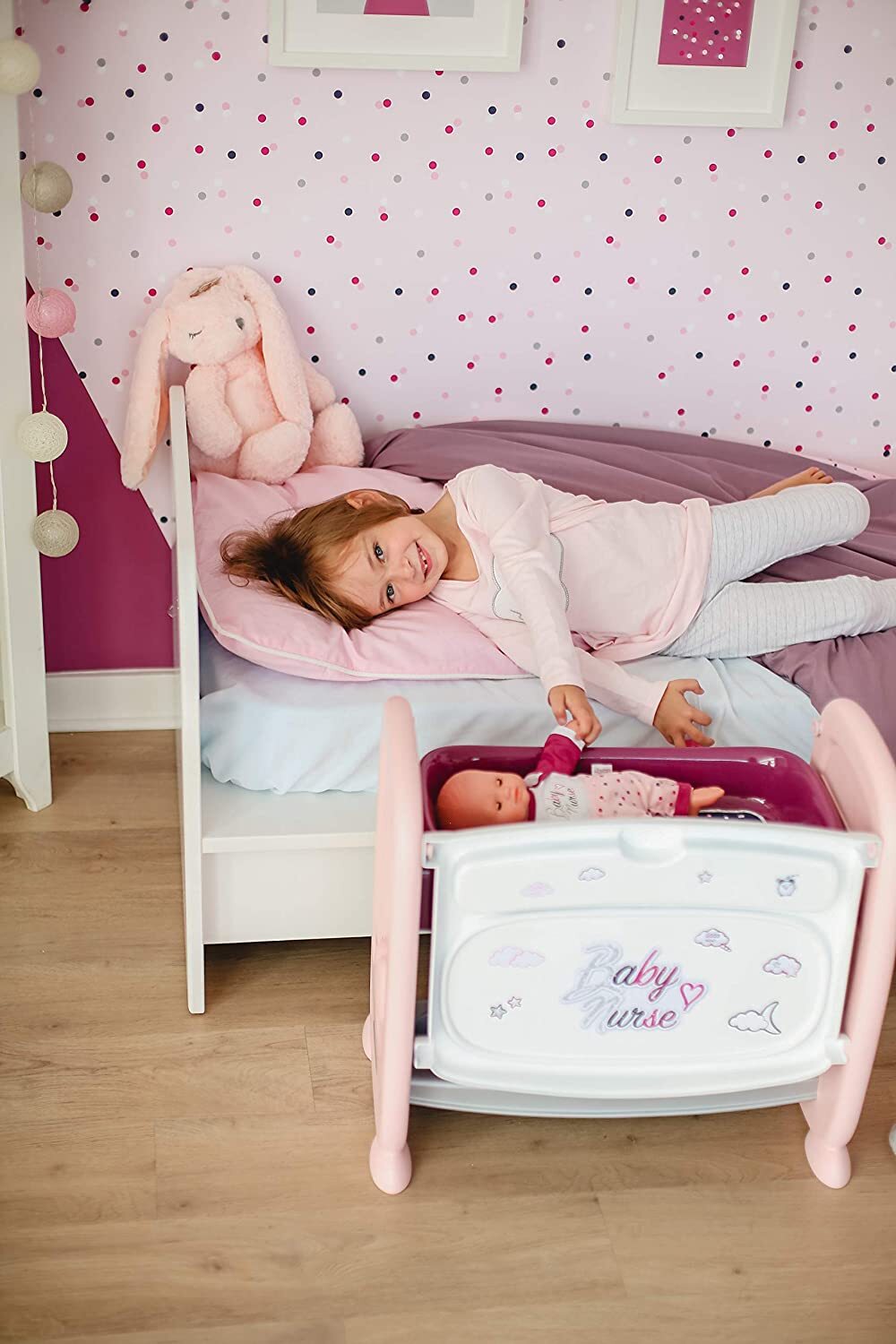 Baby Nurse Nursery Next to Me Culla e Fasciatoio con Tre Differenti Altezze 8 Ac