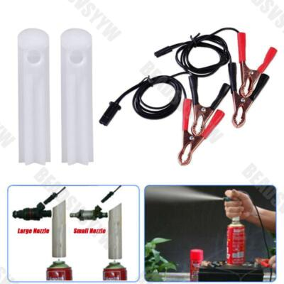 #ad #ad Universal Fuel Injector Flush Cleaner Adapter DIY Kit Car Nozzle Cleaning Tool $8.99