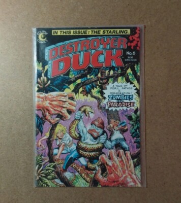 Destroyer Duck #6 FN; Eclipse | Steve Gerber - NM Rare Comic