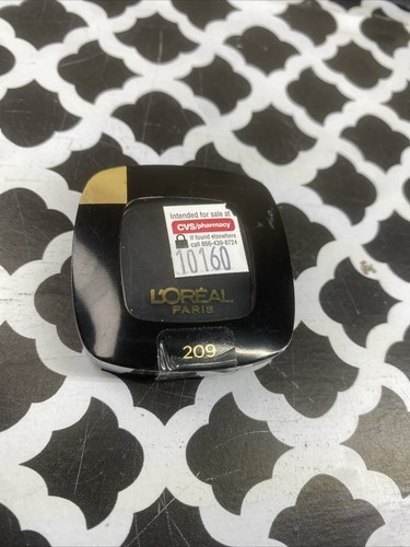 L'oreal Singles Eye Shadows #209 Noir C'est Noir.. new !