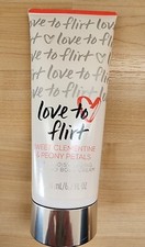 Victoria's Secret Love to Flirt Sweet Clementine  Peony Petals Body Cream 6.7oz