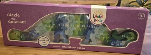 Spielzeug Holz,Kinder Spielzeug, Dino, Dizzy the Dinosaur - Bild 2 von 4