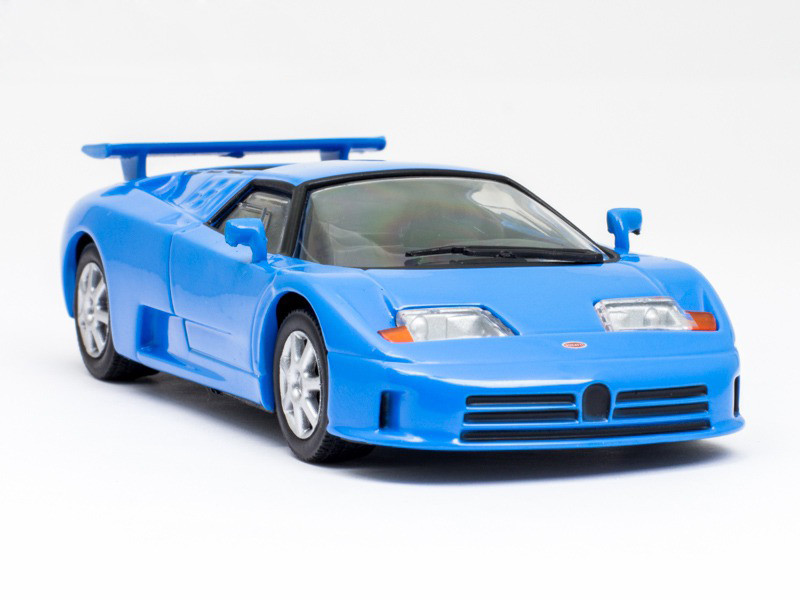 Bugatti EB 110 Super Sport Blue Color 1991 Year 1/43 Scale Collectible Model Car