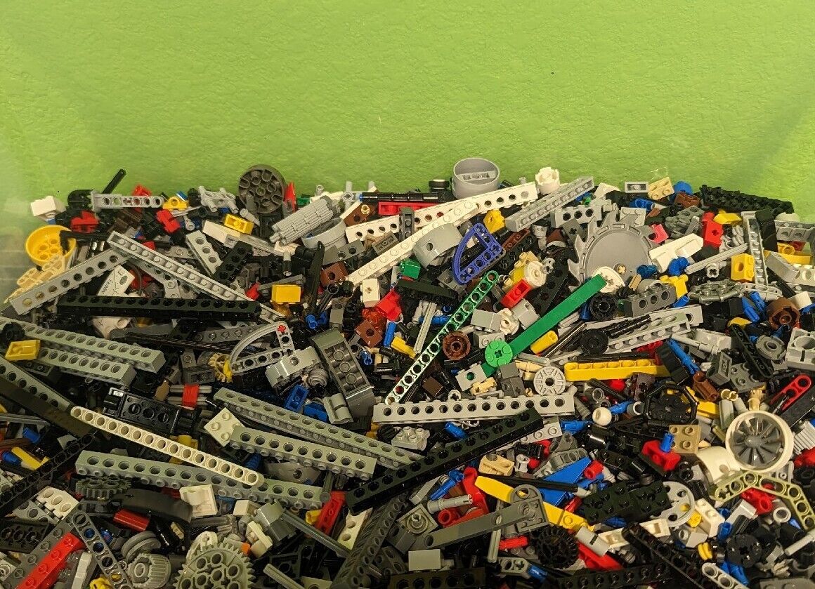 500 RANDOM  Lego Technic Mindstorm NXT RCX BULK Parts LOT Liftarms Bricks Axles