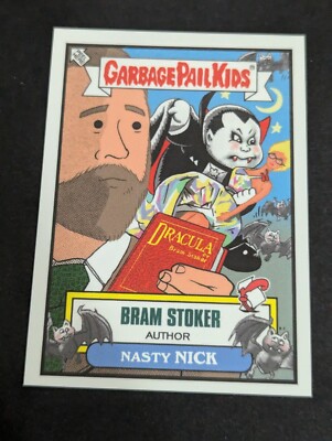 2023 GPK Topps x Ermsy Entertainment Blend NASTY NICK 18A Bram Stoker