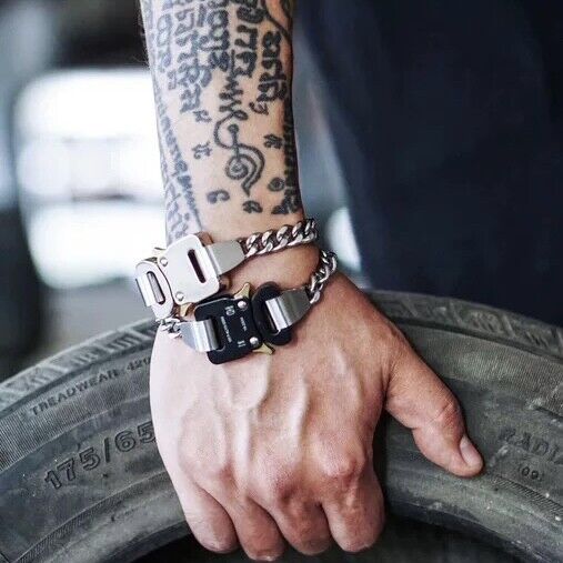 Metal 1017 ALYX 9SM Cubix Chain Multicolor Fixed Buckle Metal 1017 ALYX 9SM Cubix Chain Multicolor Fixed Buckle
