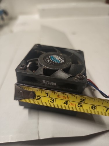 HP Pavilion 6830 Computer 3 Wires Fan with Heat Sink Cooler Master 9z18M Diy - Picture 7 of 7
