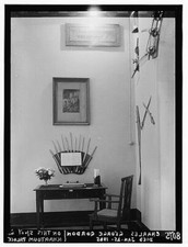 Sudan, Khartoum, A cornor i,e, corner in palace hall, Table -- 1920s Old Photo