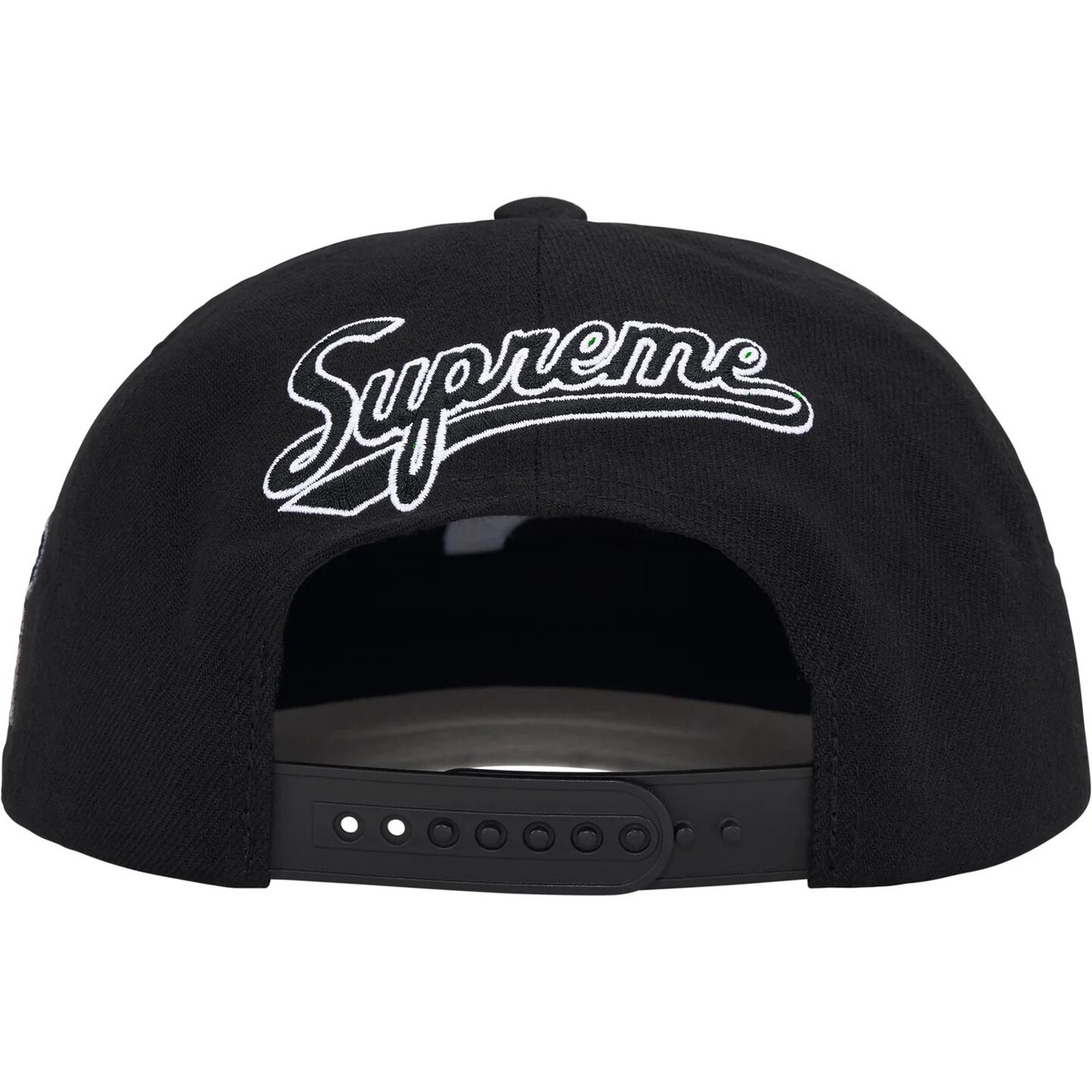 Supreme World Famous S Logo 6-Panel Black | eBay