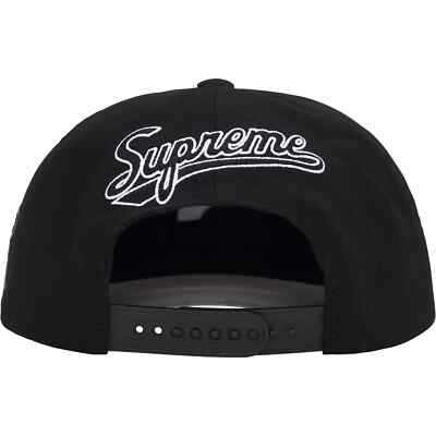 Supreme World Famous S Logo 6-Panel Black | eBay