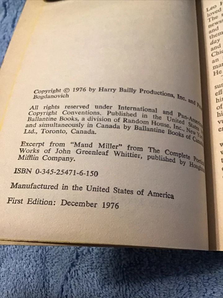 E.M. Corder NICKELODEON -1976 moive, Burt Reynolds, Ryan & Tatum O'Neal comedy — 第 3/3 张图片