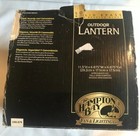 Hampton Bay, Outdoor Wall Lantern, Polished Brass with Beveled Glass, Brand New — photo 5