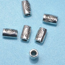 40pcs tibetan silver necklace bracelet beads charm spacer beads D186